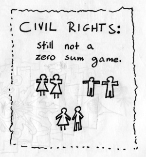 civil rights: still not a zero sum game