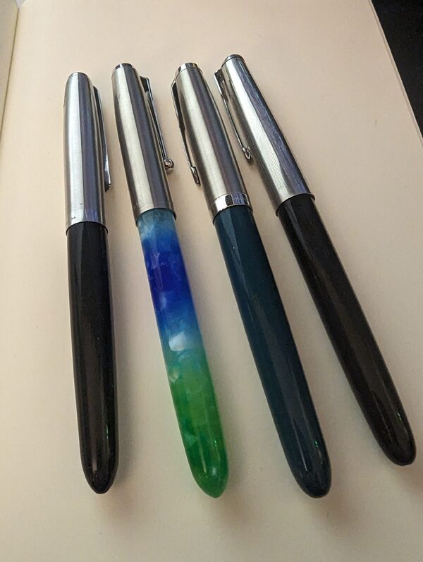 Various Parker 51 clones (and relatives)